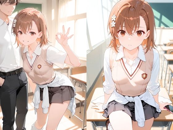 【4K動画10本】 美少女の淫らな秘密:御坂美琴 編 とある科学の超電磁砲 サンプル画像1