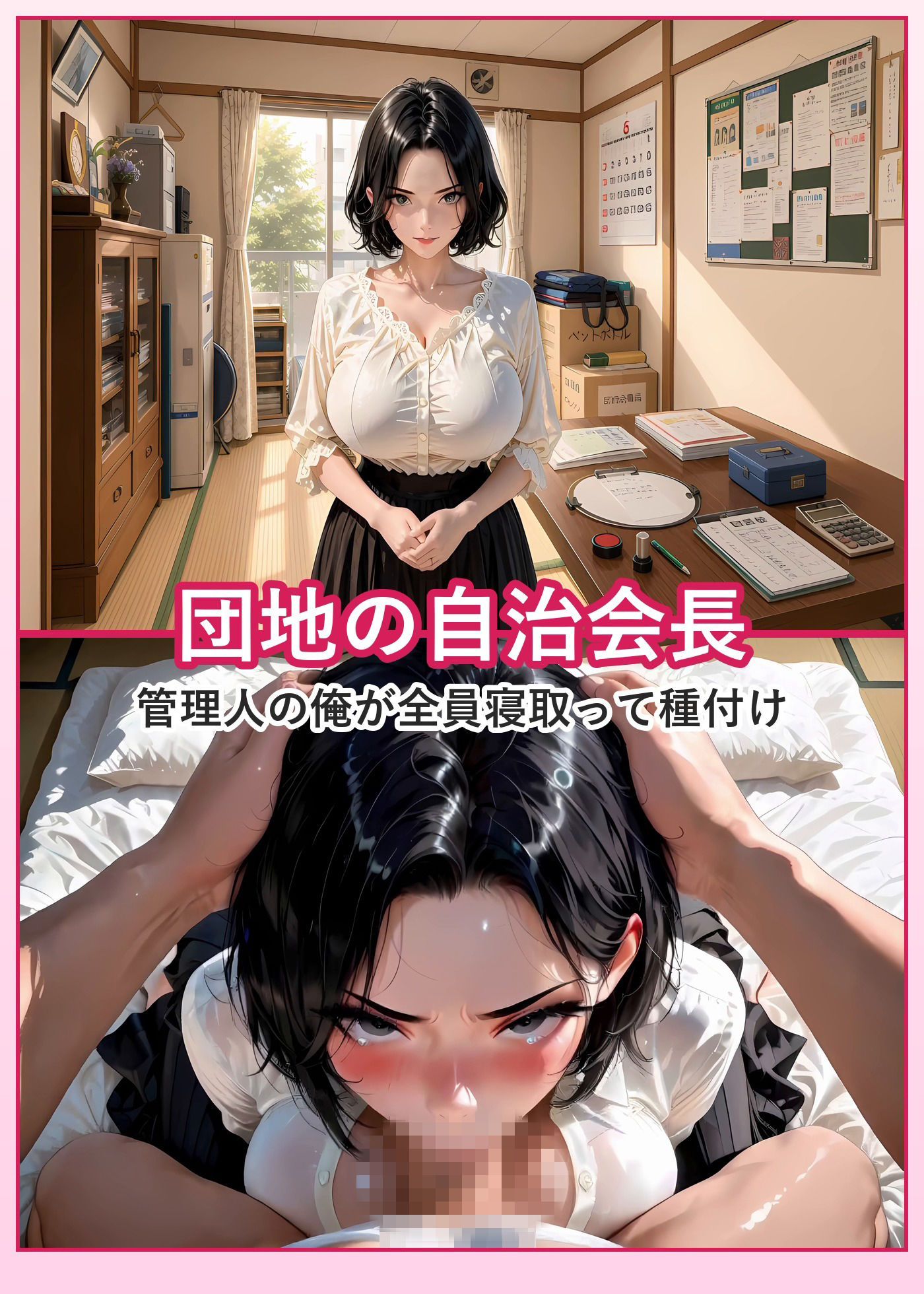 【4K神画質】団地妻NTR 〜管理人の俺が昼下がりの爆乳人妻30人を1軒ずつ寝取って全員種付け〜【60FPS】 サンプル画像2
