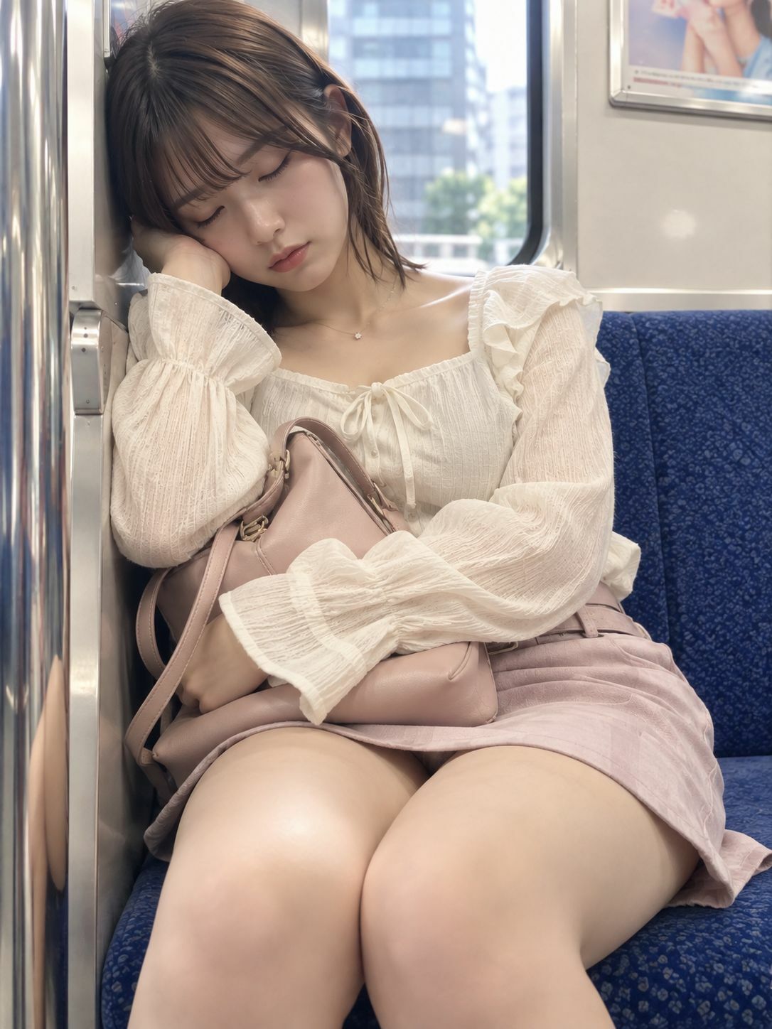【AI動画】GGC vol.43 電車編15【パンチラ】 サンプル画像10