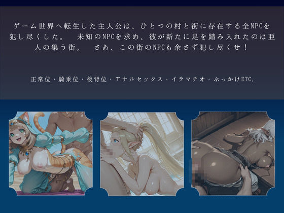 【NPC姦】アルディシア・フロンティア【亜人の街編】 サンプル画像1