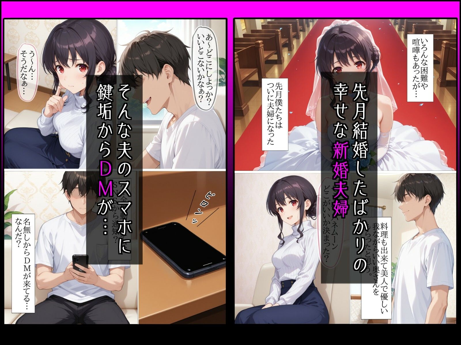【NTR】僕の知らない妻 サンプル画像1