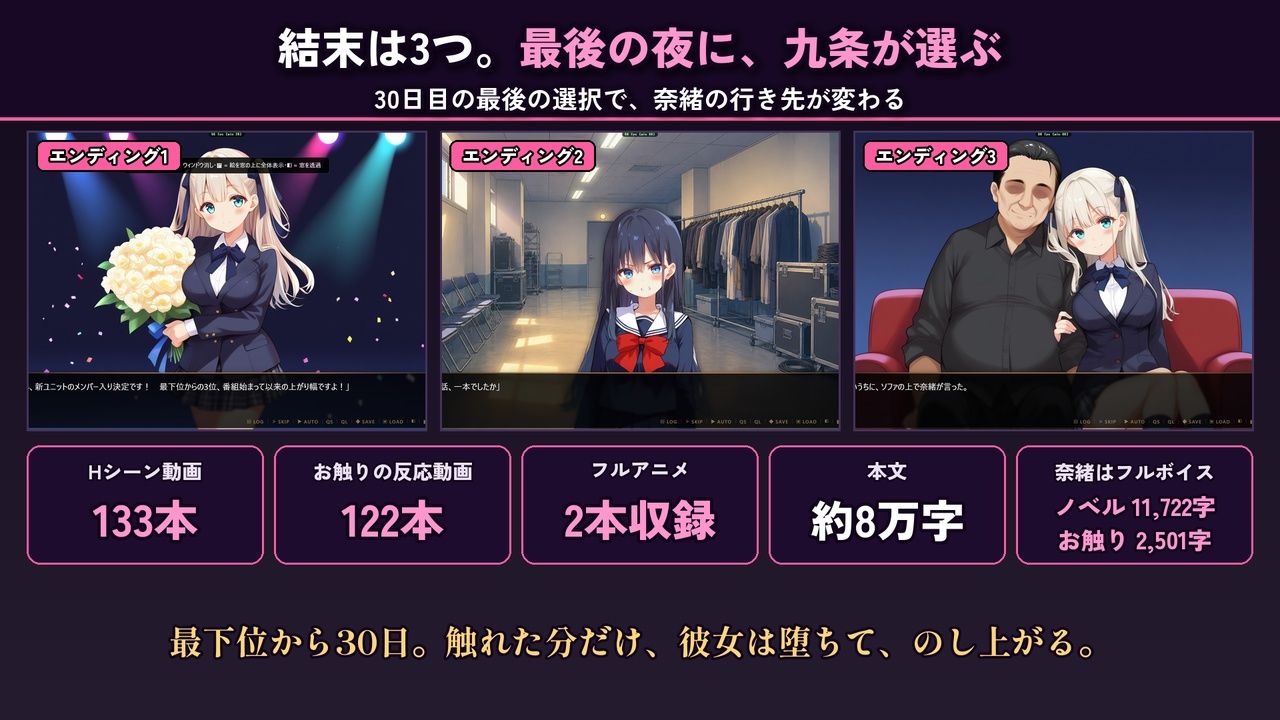 【お触りシミュレーション】LAST AUDITION ラストオーディション〜彼氏持ち底辺配信者が枕営業でオーディションを勝ち抜く30日間〜 サンプル画像10