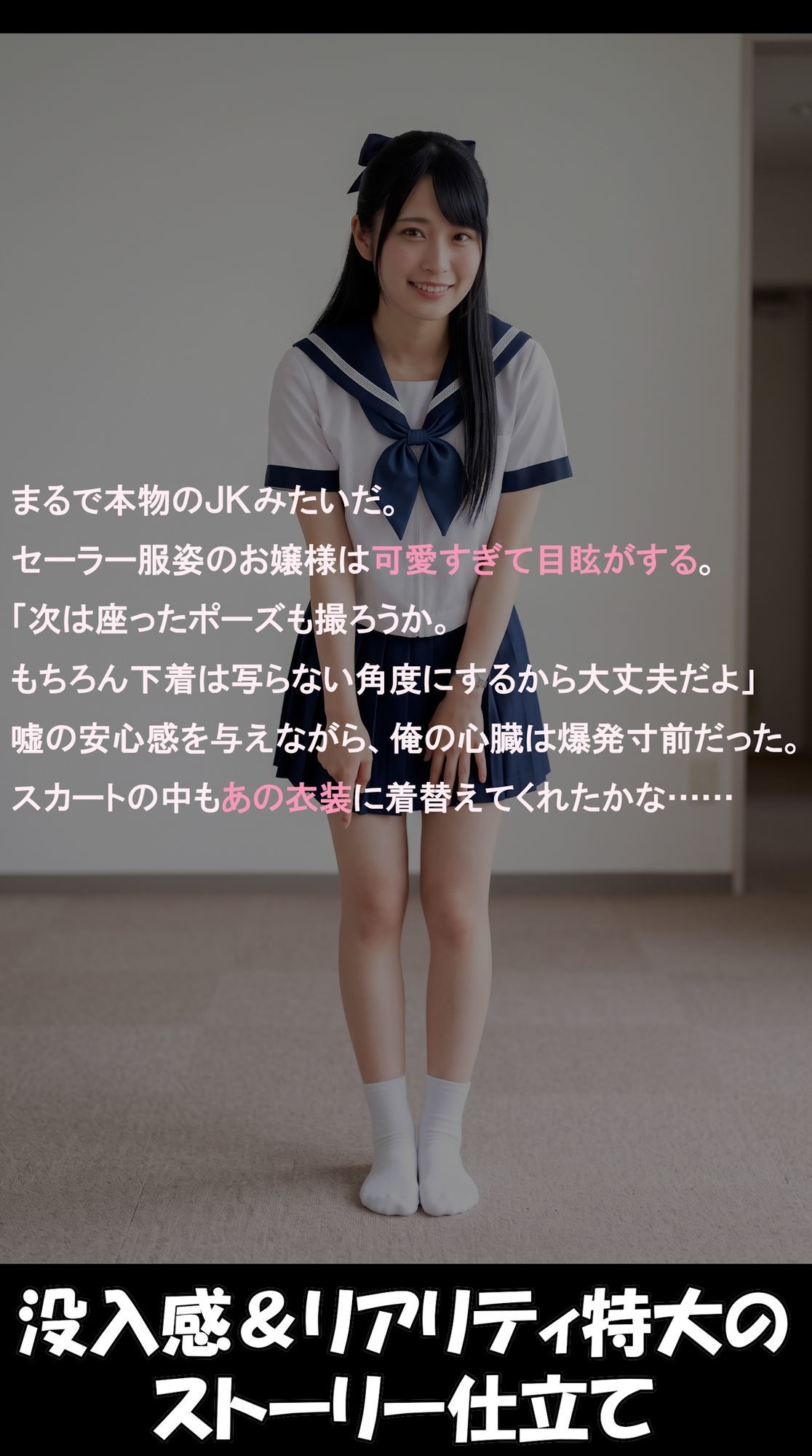 【パンチラ写真集】「雑誌のモデルを探してて…」記者を装って美女を個室へ。真面目な撮影のフリで騙して、無防備なパンチラを激写した記録【超特大500枚】 サンプル画像8