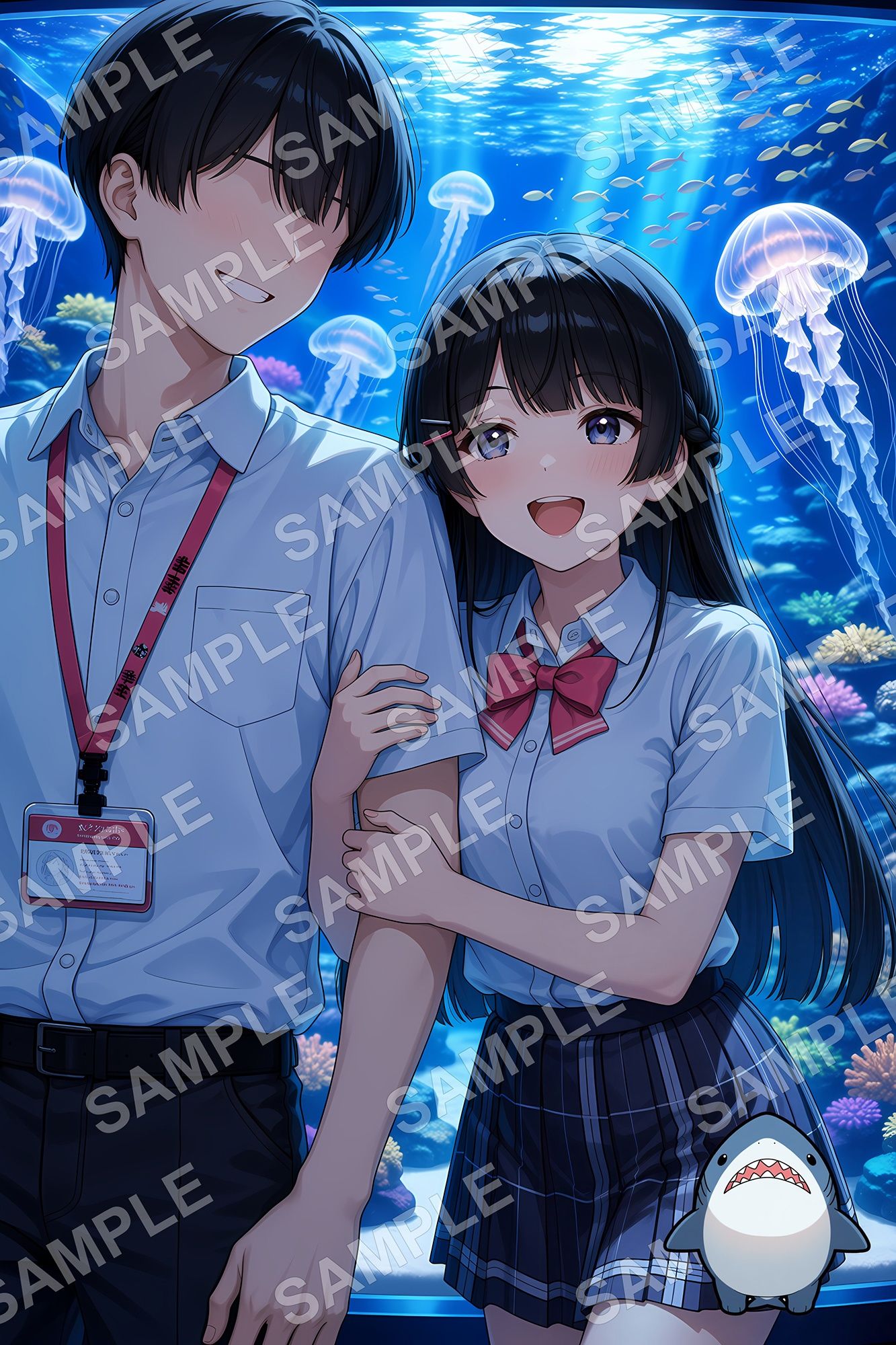 【月◯美兎】僕と彼女のイチャラブウェディング サンプル画像1