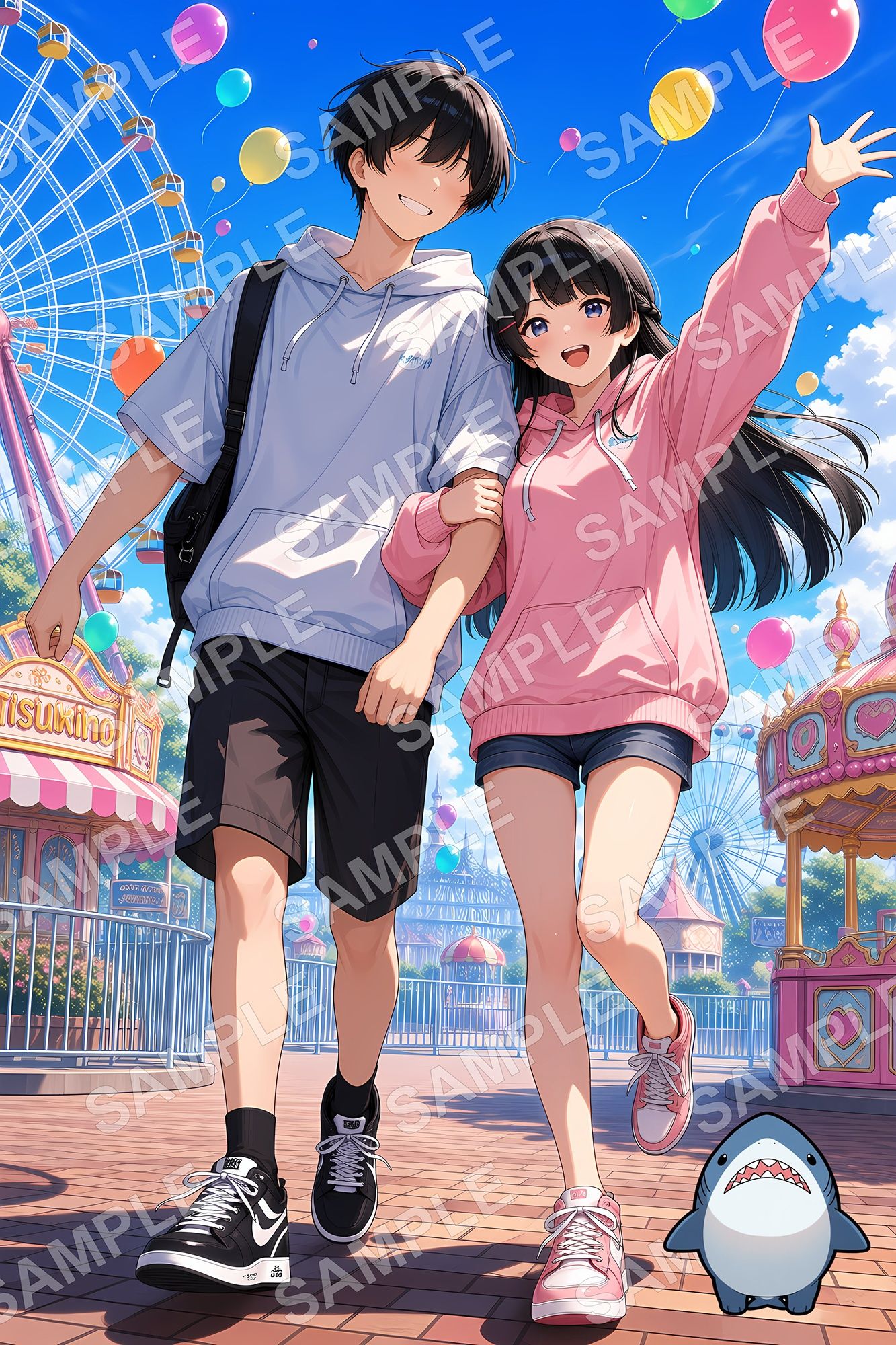 【月◯美兎】僕と彼女のイチャラブウェディング サンプル画像2