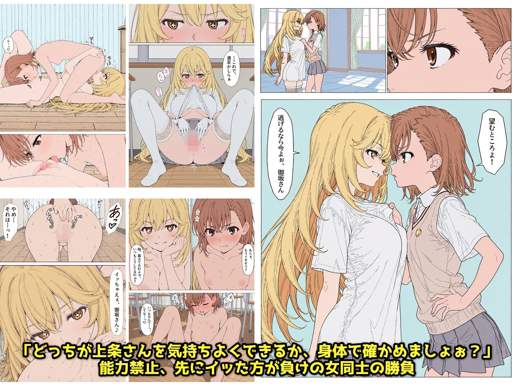 【漫画】とある美琴の羞恥体験 〜後輩と、あいつと、女王と〜 サンプル画像9