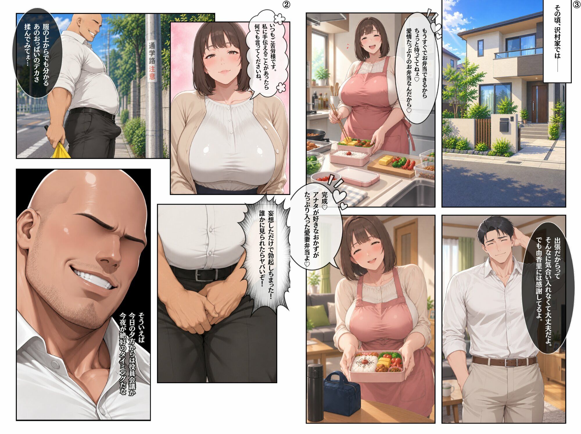 【総集編】PTAママ友不倫 サンプル画像2