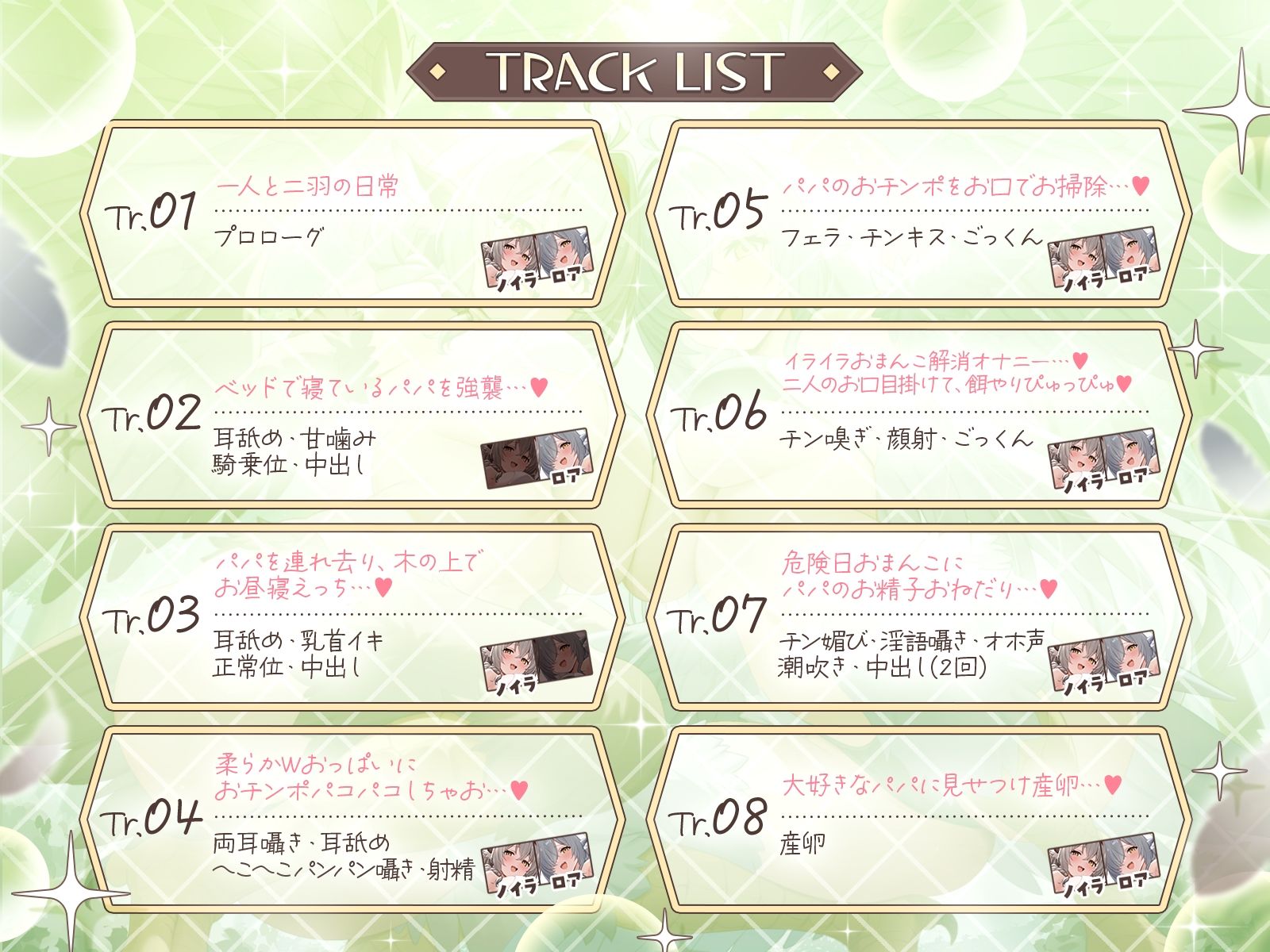 【長編】甘えん坊ハーピー姉妹のパパレ●プ！〜親代わりとなって卵から大事に育ててきたのに、襲われて「パパ」にされちゃいました〜【KU100収録】 サンプル画像3