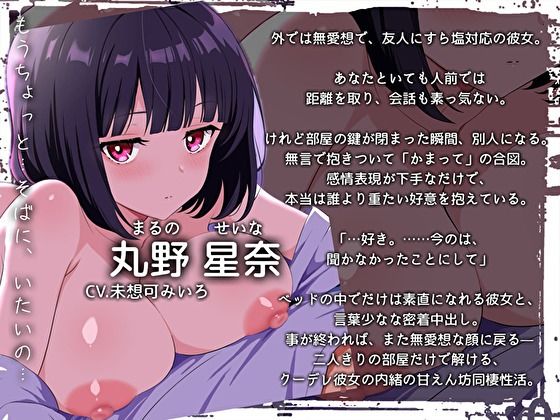 いつも無愛想なクーデレ彼女が二人きりだと甘えてくるギャップ中出し性活〜「…好き。今のは、聞かなかったことにして」〜 サンプル画像3