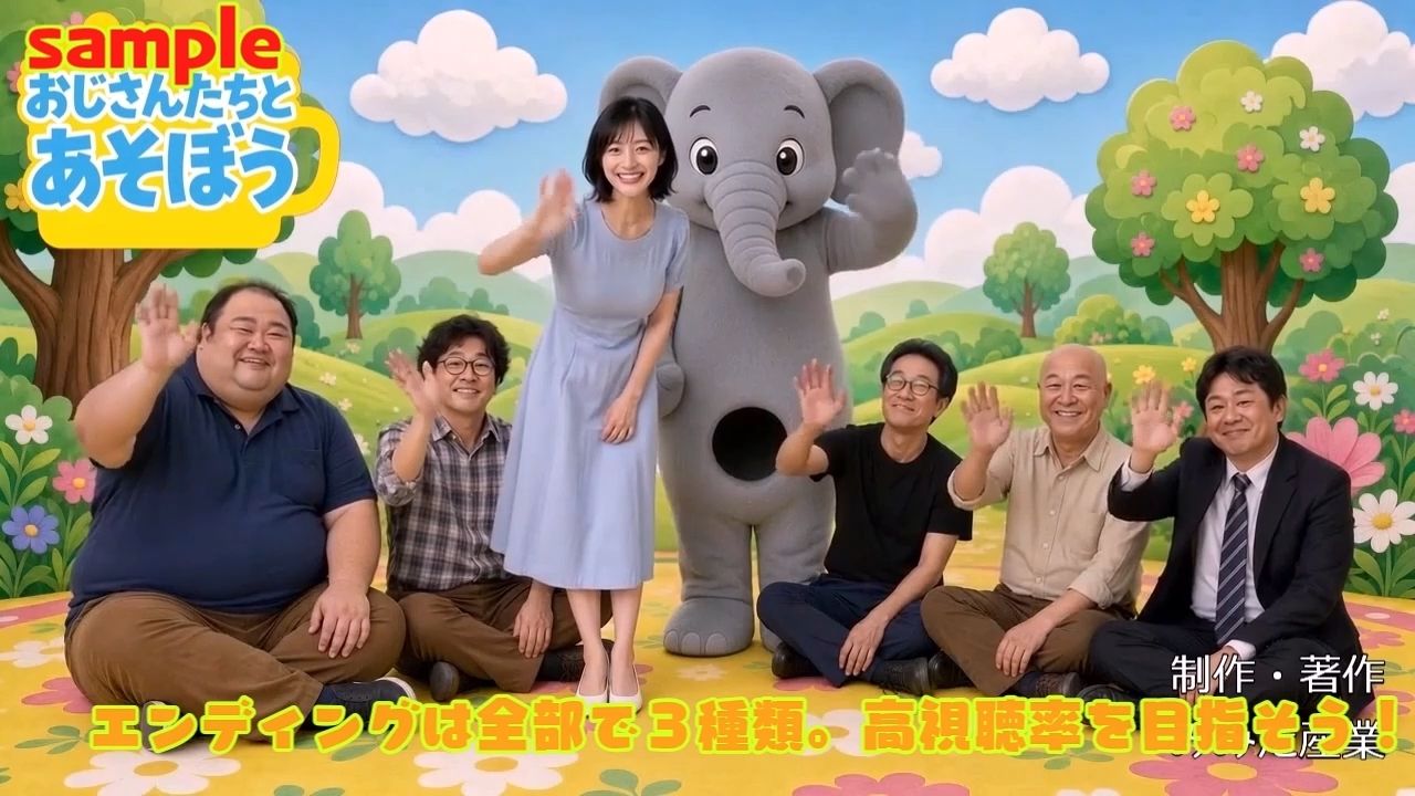 おじさんたちとあそぼう〜エロ教育番組ディレクターゲーム〜 サンプル画像9