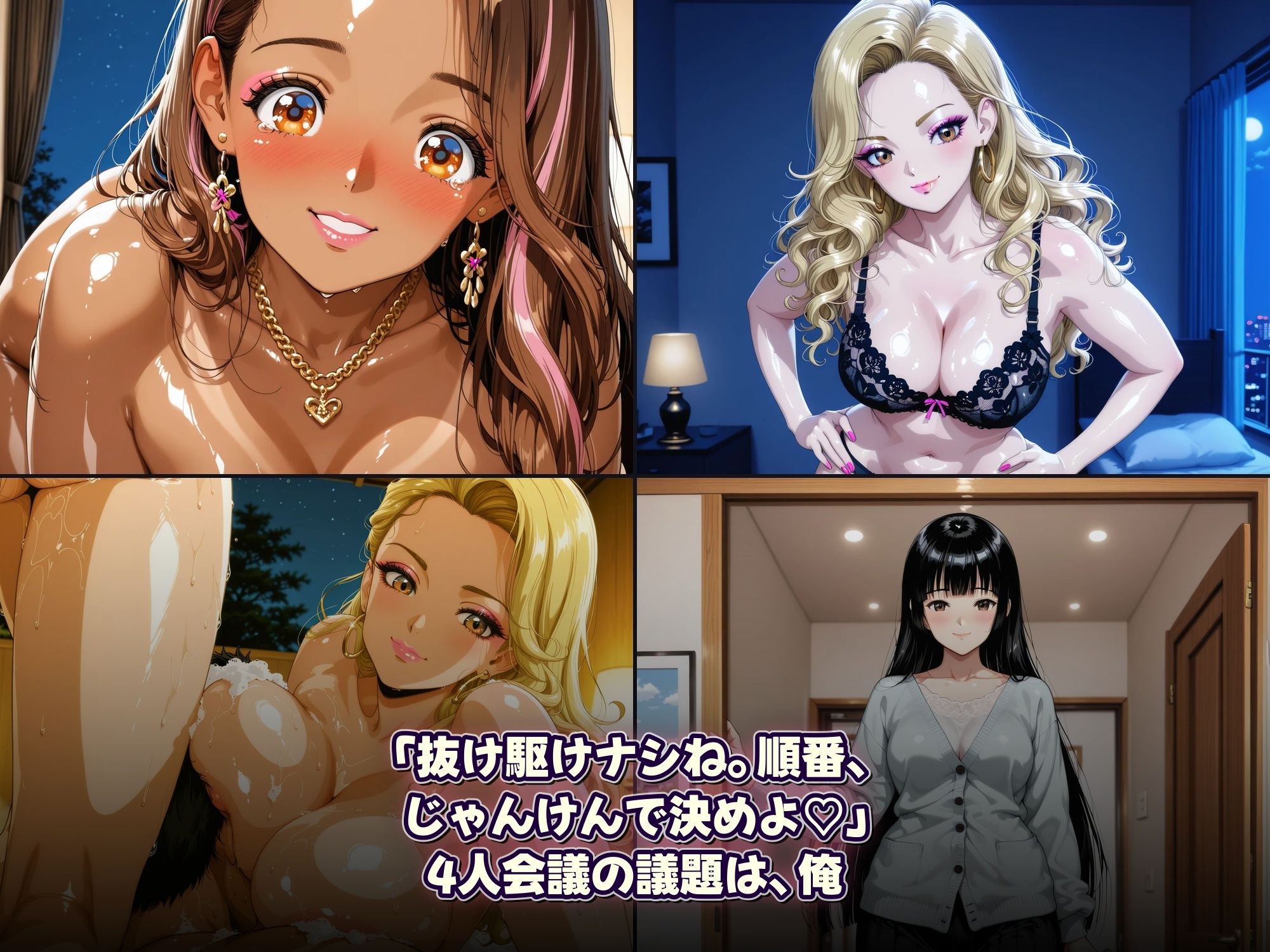 ぎゃるはうす（はーと）ハーレム 〜男は俺ひとり、同居人4人がデレすぎ、エロがりすぎる サンプル画像8