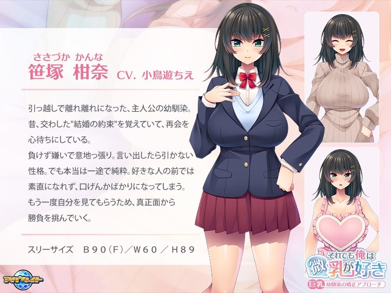それでも俺は微乳が好き〜巨乳幼馴染の矯正アプローチ〜 サンプル画像2