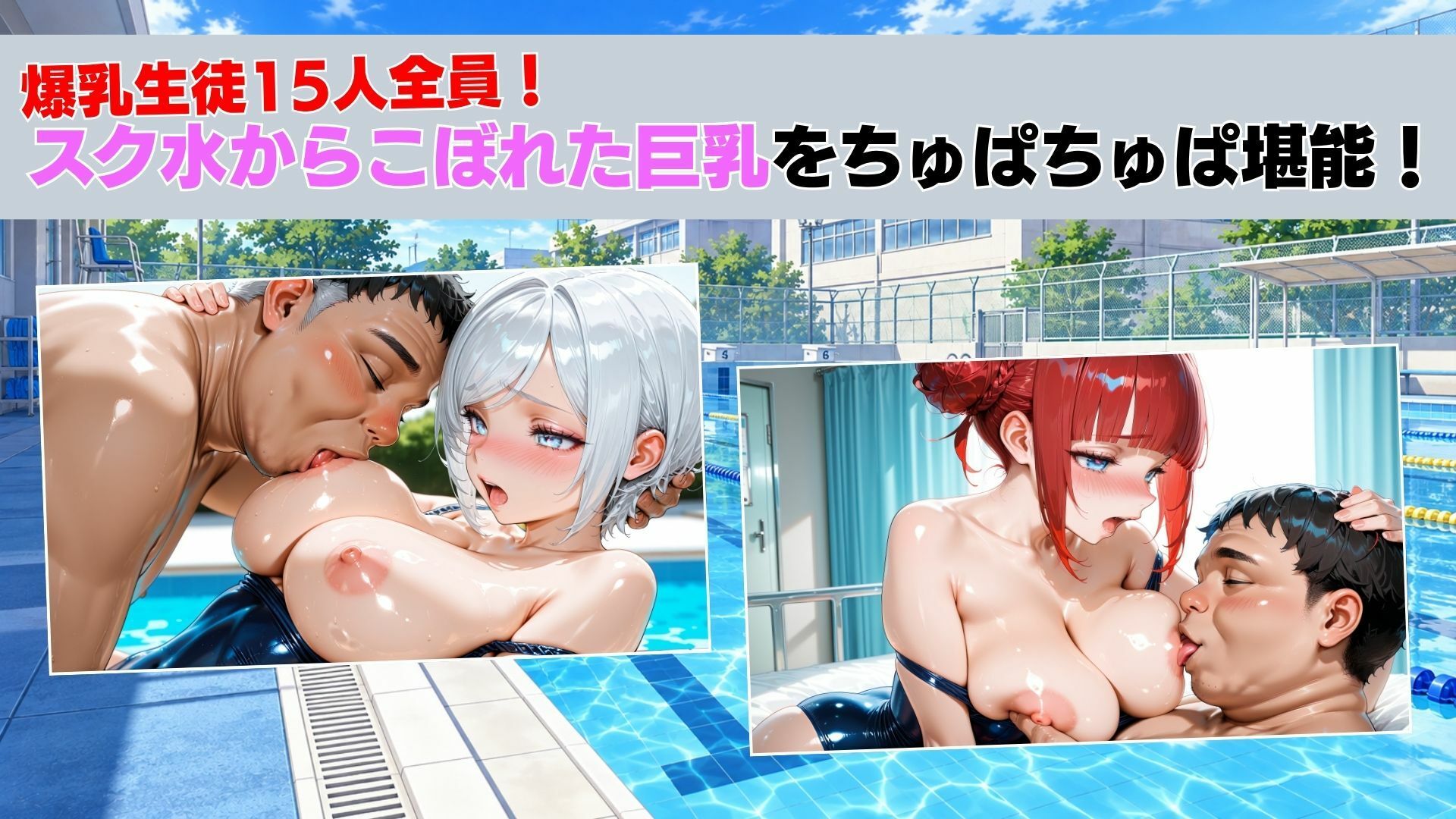 ちゅぱちゅぱ甘えて巨乳あまあま学園〜Vol.2〜 サンプル画像3