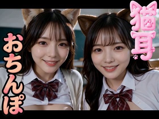 めちゃかわ猫耳おち●ぽシコシコ サンプル画像1
