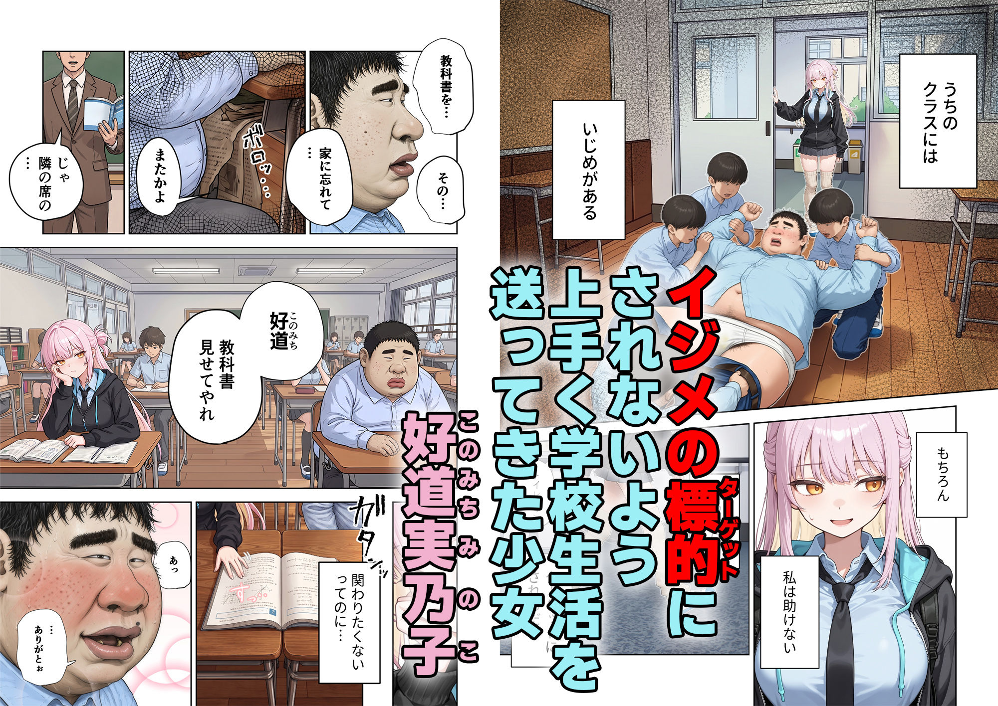 イジメはいじめられる側に原因がある サンプル画像1