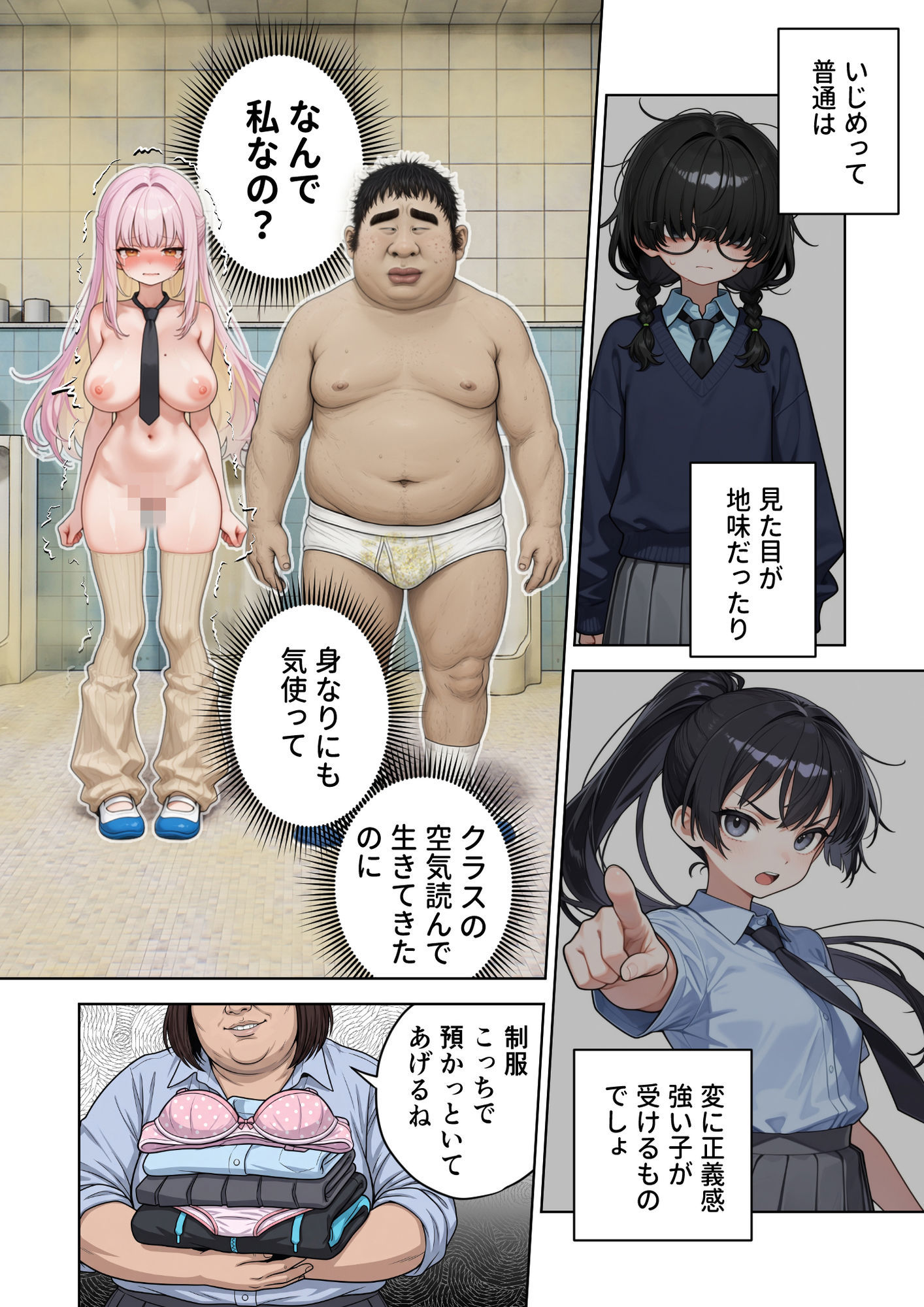 イジメはいじめられる側に原因がある サンプル画像8