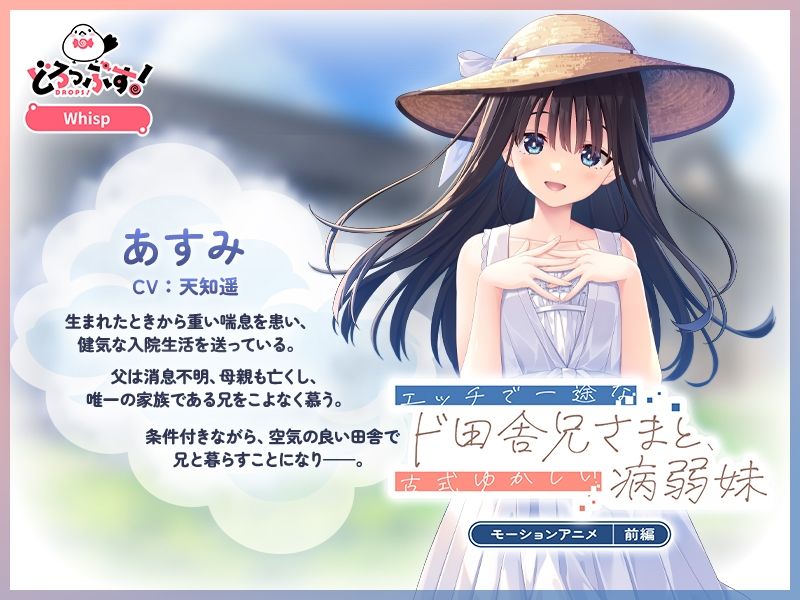 エッチで一途なド田舎兄さまと、古式ゆかしい病弱妹 モーションアニメ（前編） サンプル画像1