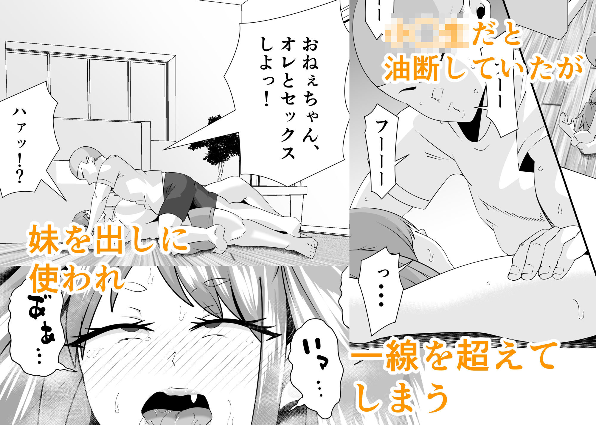エロ○キに壊されたお姉ちゃん サンプル画像2