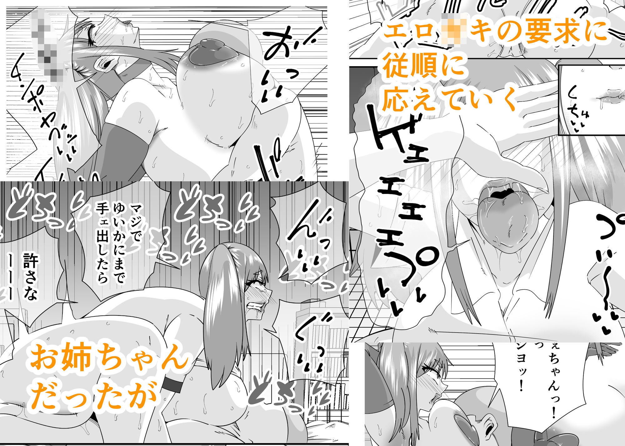 エロ○キに壊されたお姉ちゃん サンプル画像3