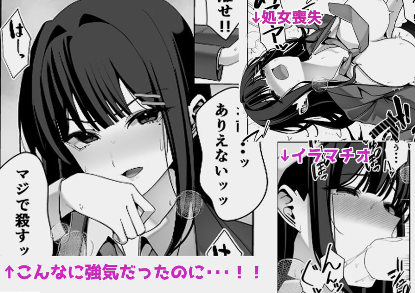 オナペットだった女子校生に脅迫されたので脅迫し返して泣くまで犯してやった サンプル画像8