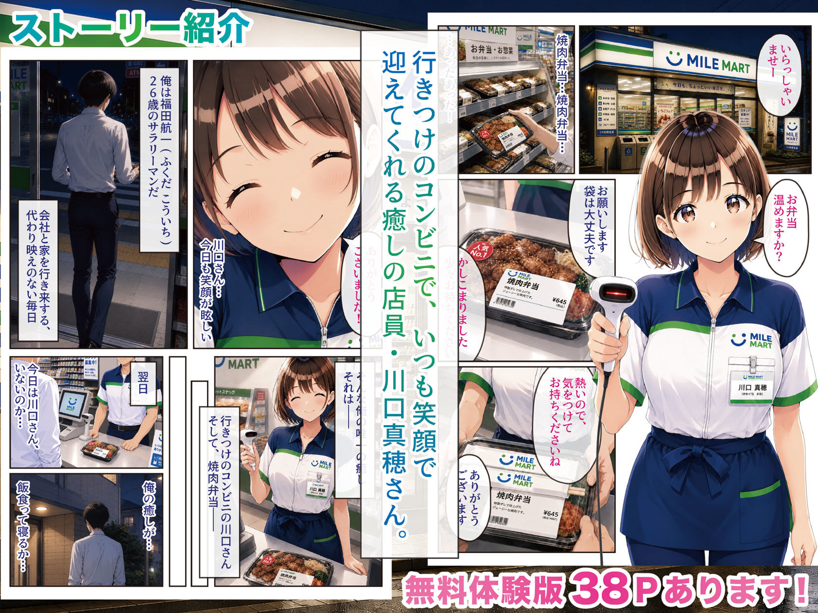 コンビニのあの子と、シフトのあとで。 サンプル画像1