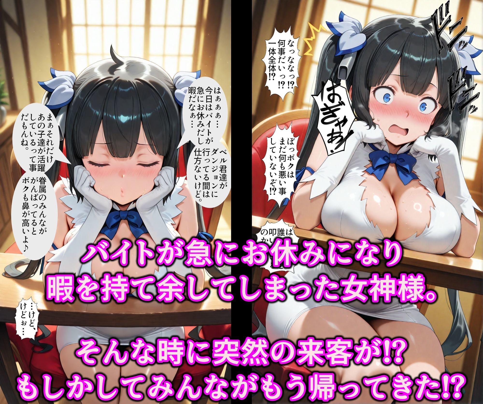 スケベオナホを求めて迷宮都市に！催淫アプリでダブル洗脳アクメ堕ち♪チンポ中毒ヌレヌレまんこに淫乱調教 サンプル画像2