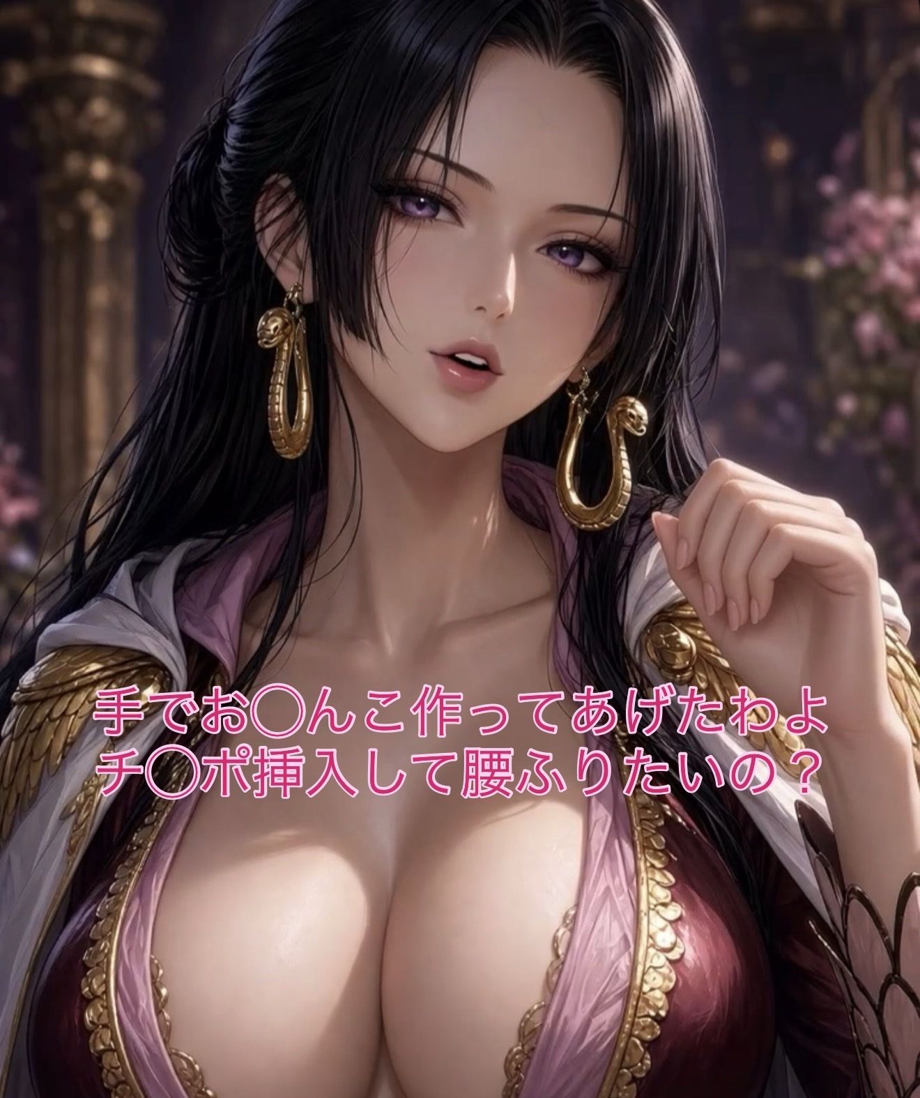 チンポ煽りオナサポ蛇女帝〜わらわのカラダと言葉でセンズって〜 サンプル画像2