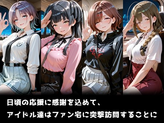 ファンの自宅へ突撃デリバリーSEX アイマス編 vol.3 サンプル画像1