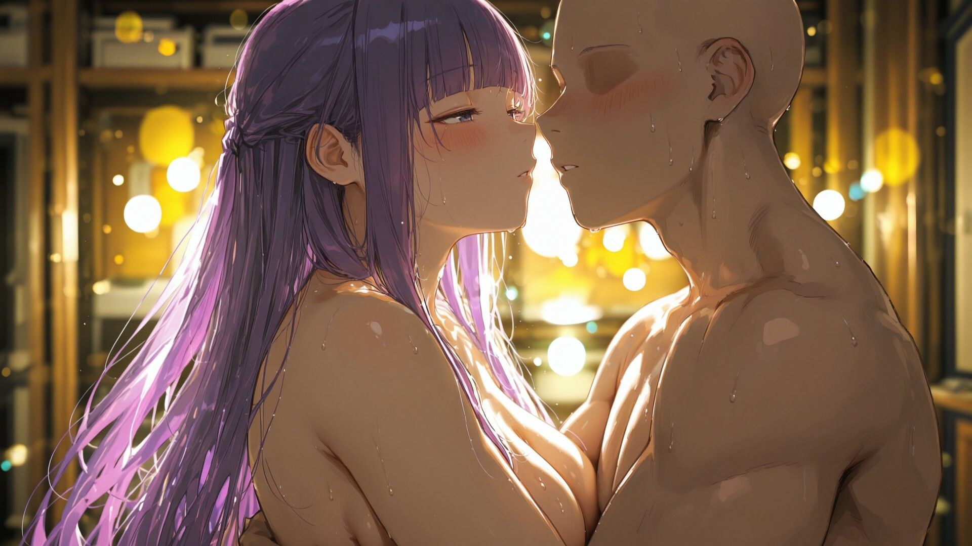 フェ〇ンと宿屋でしっぽり中出しセックス サンプル画像1