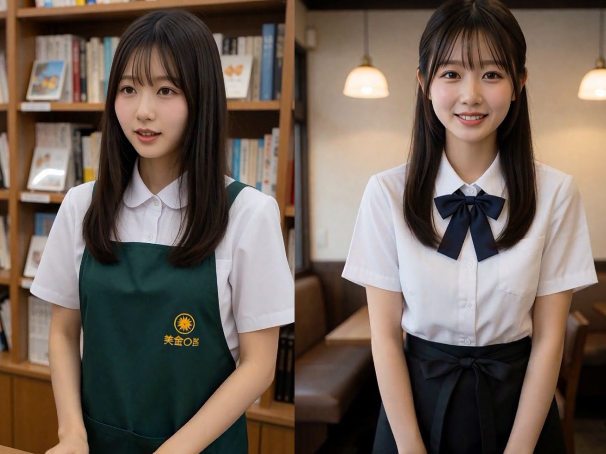 レジ裏で生挿入 店長中出し サンプル画像1