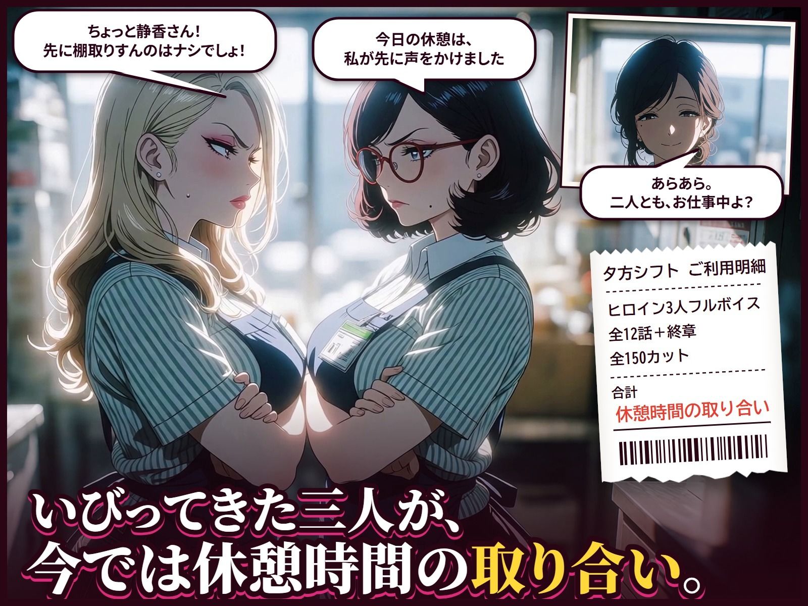 ワケあり人妻パート、夕方シフトで弱み握りました。 サンプル画像6