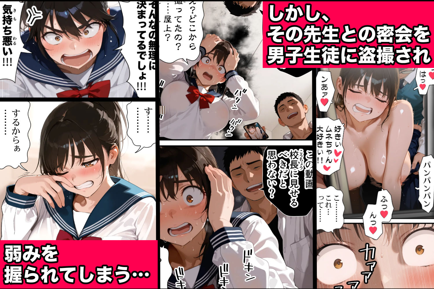仕方なくサセてくれる藤和さん サンプル画像3