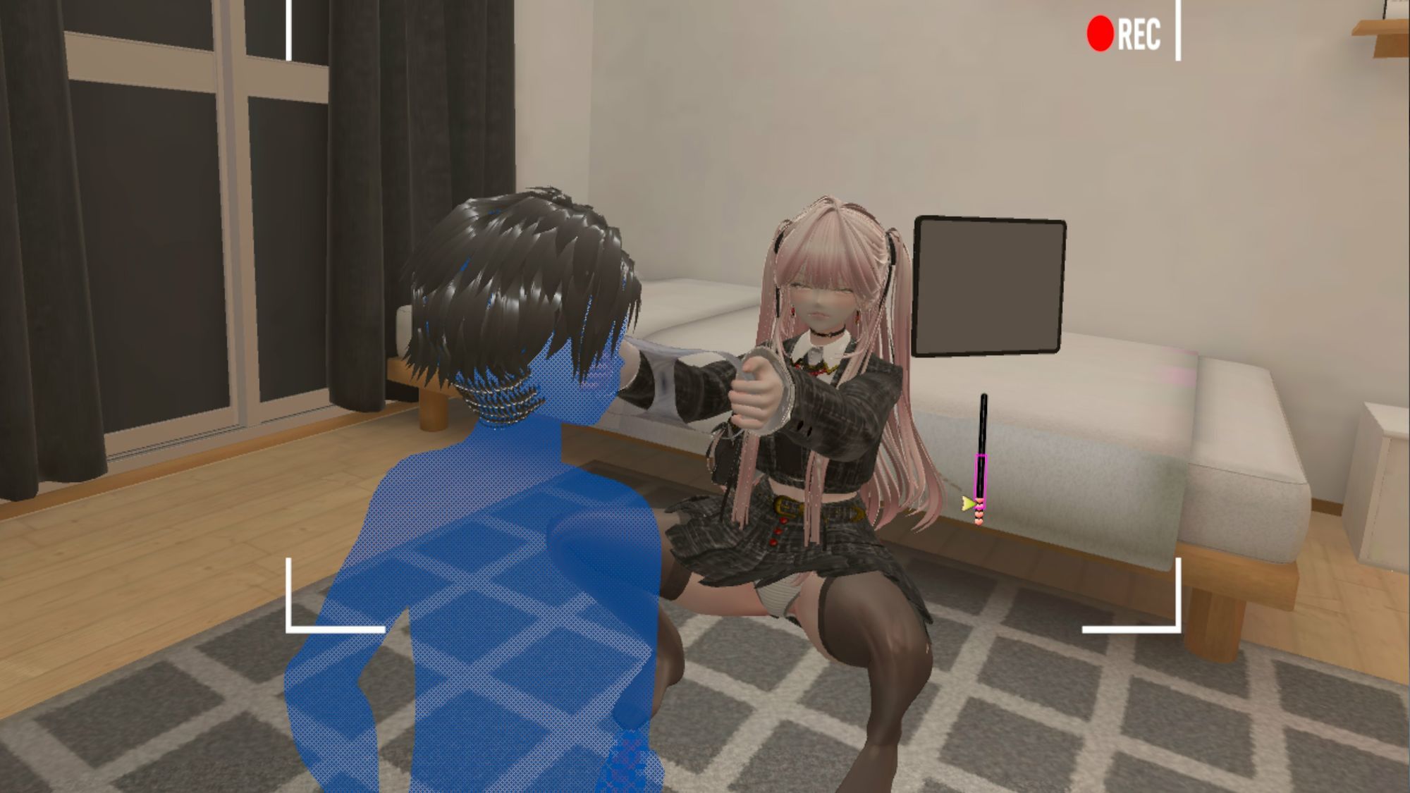 元メス〇キギャルとカウントダウンJOI VR サンプル画像2