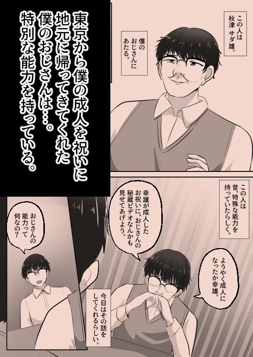 入れ替わりおじさん サンプル画像1