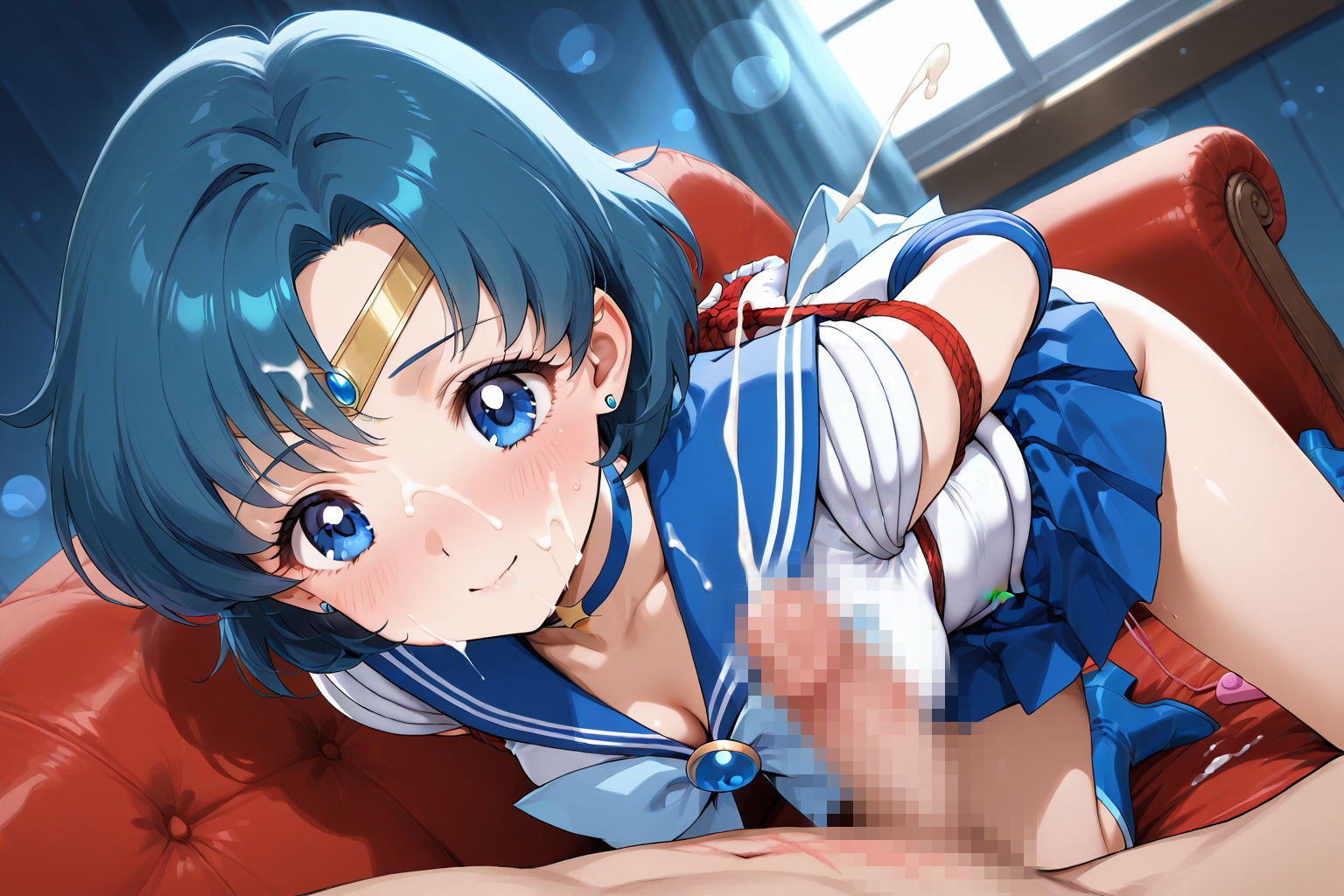 夢見る乙女の愛欲コレクション3〜美少女戦士〇ーラームーン風12・水野〇美風・緊縛編＆えっち編 サンプル画像4