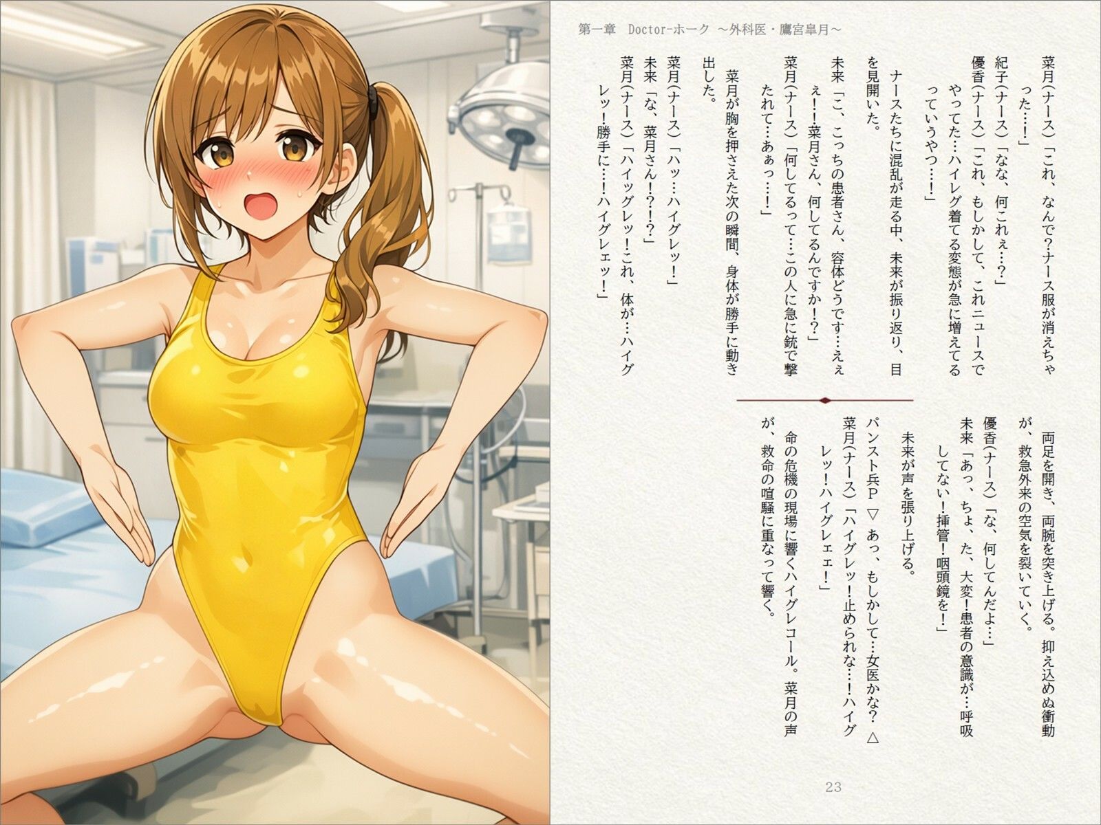 女医サツキ 〜ハイグレに堕ちても、あなたを救う〜 サンプル画像4
