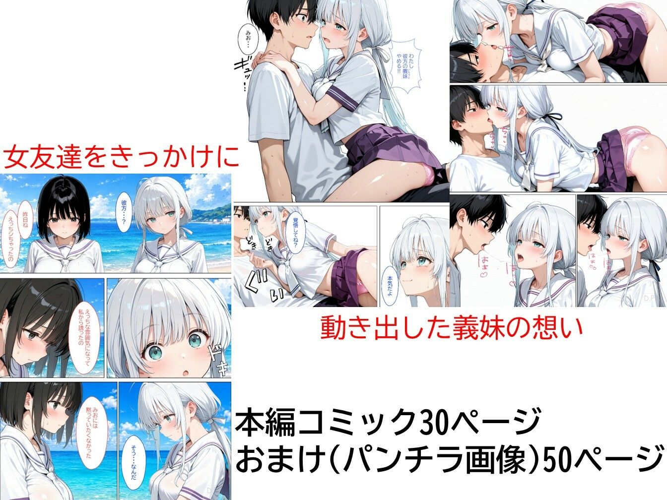 女友達とヤってから、義妹の距離が近すぎる。＃2 サンプル画像1