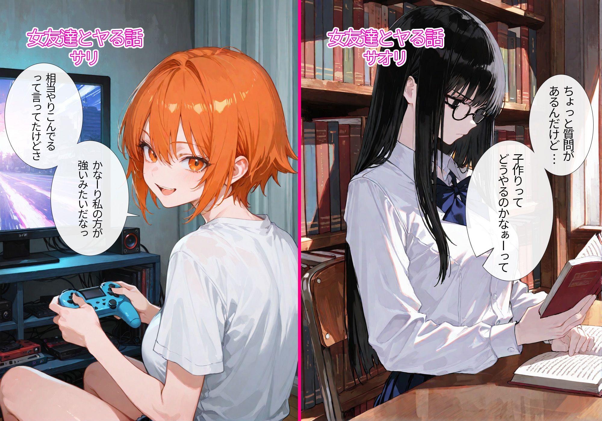 女友達とヤる話 vol1 サンプル画像2