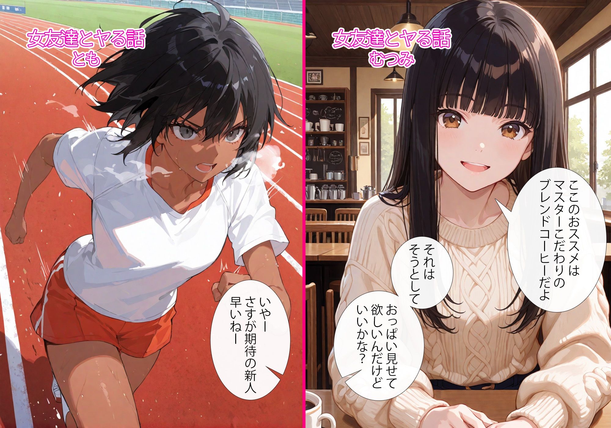 女友達とヤる話 vol1 サンプル画像4