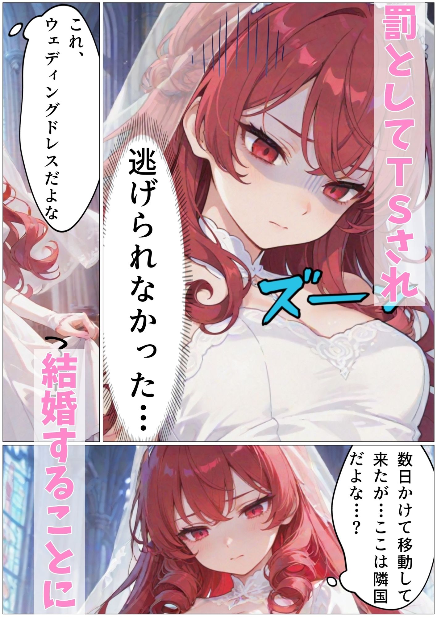婚約破棄した俺がTSされて娶られる話 サンプル画像2
