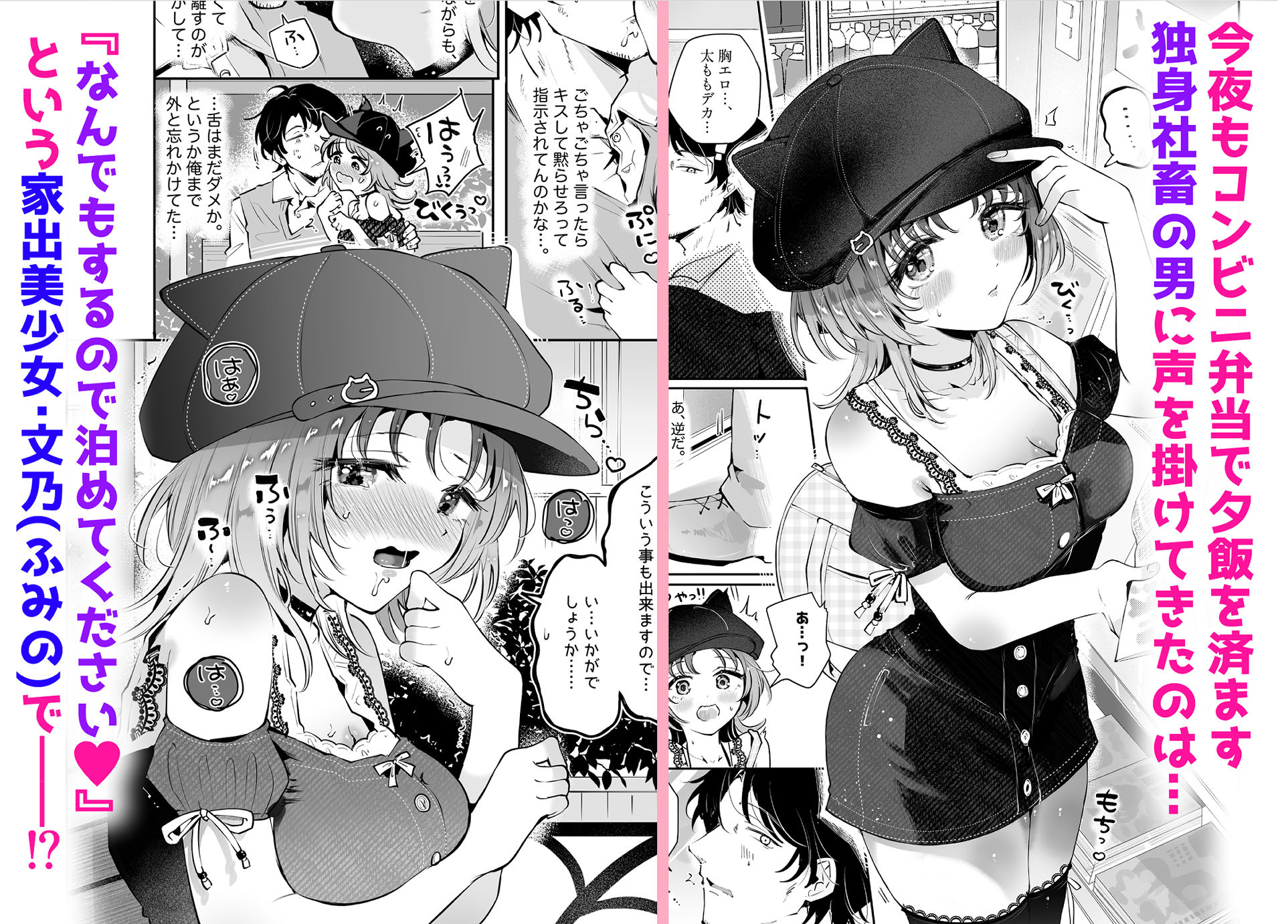 家出美少女〇〇を生オナホとして飼う話〜迷い猫の拾い方〜 サンプル画像1