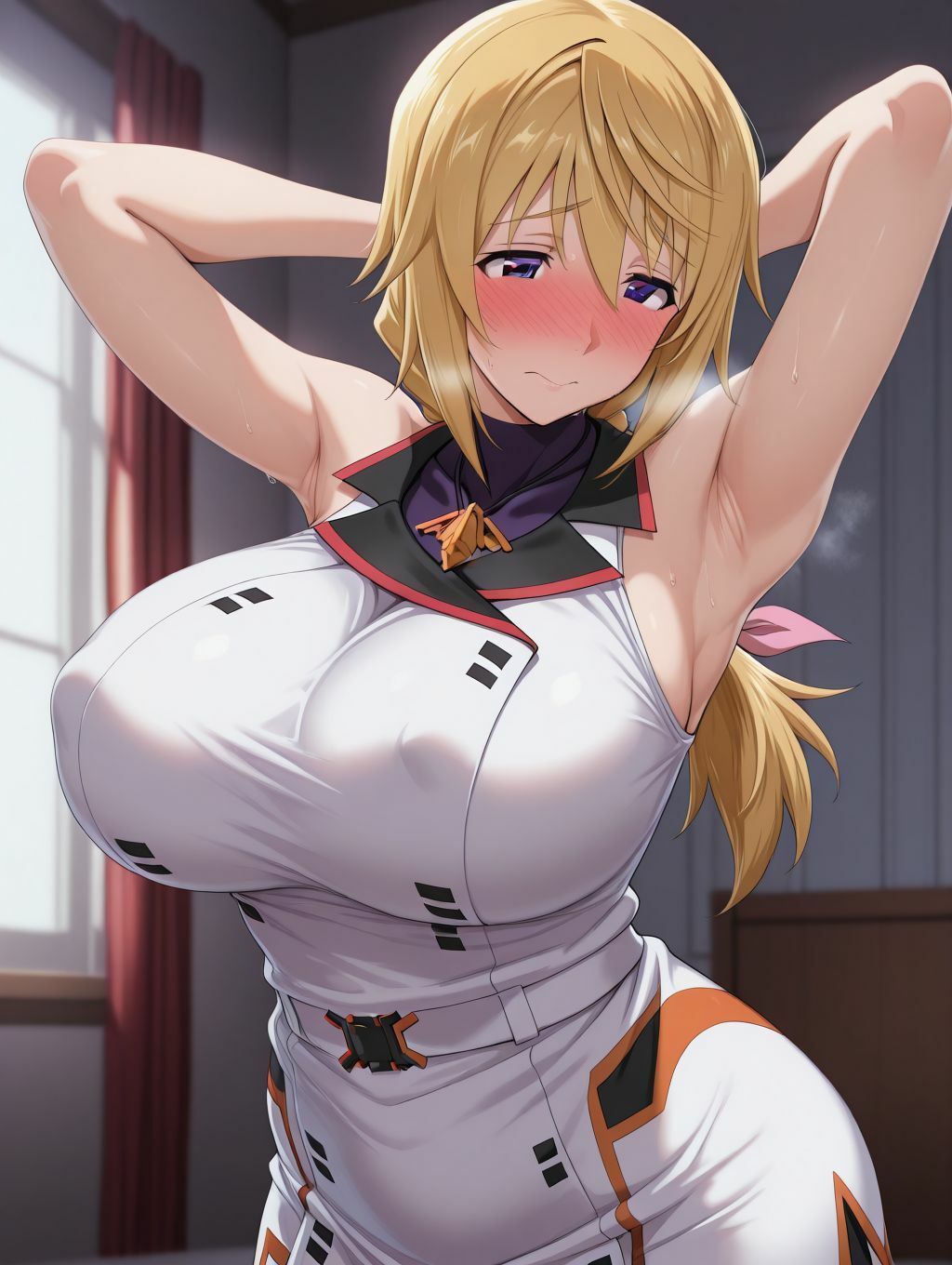 巨乳ムチムチの大企業令嬢 サンプル画像1