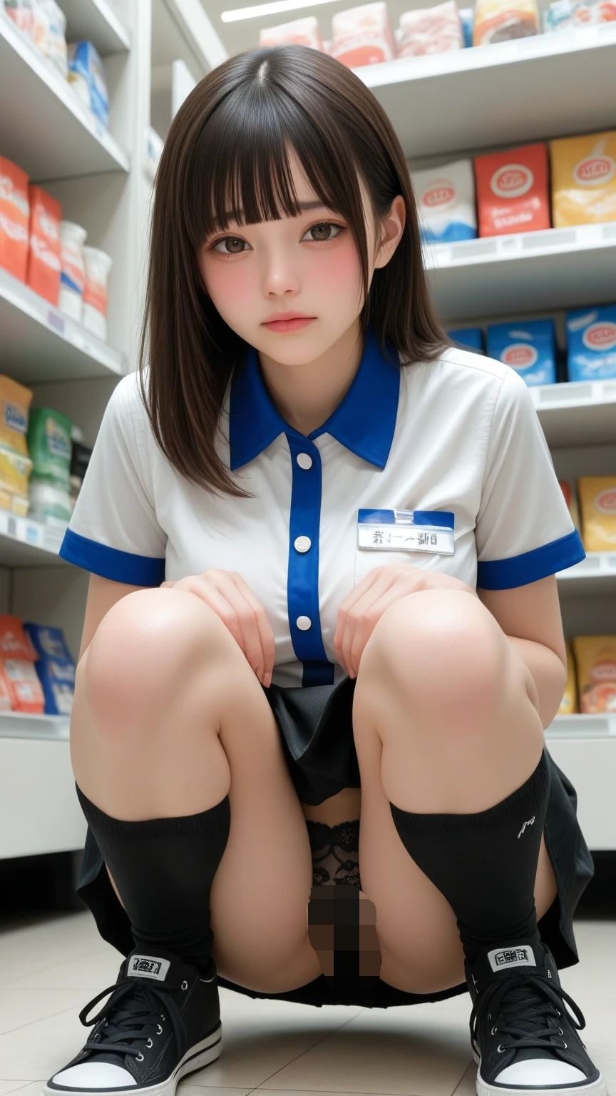 店長に弱みを握られて、コンビニでされるがままに サンプル画像9