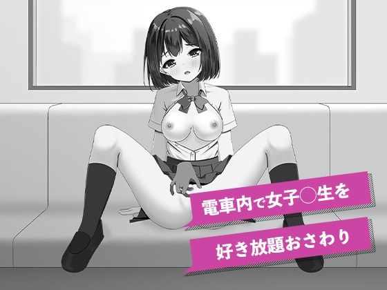 快感痴◯おさわり電車 サンプル画像1