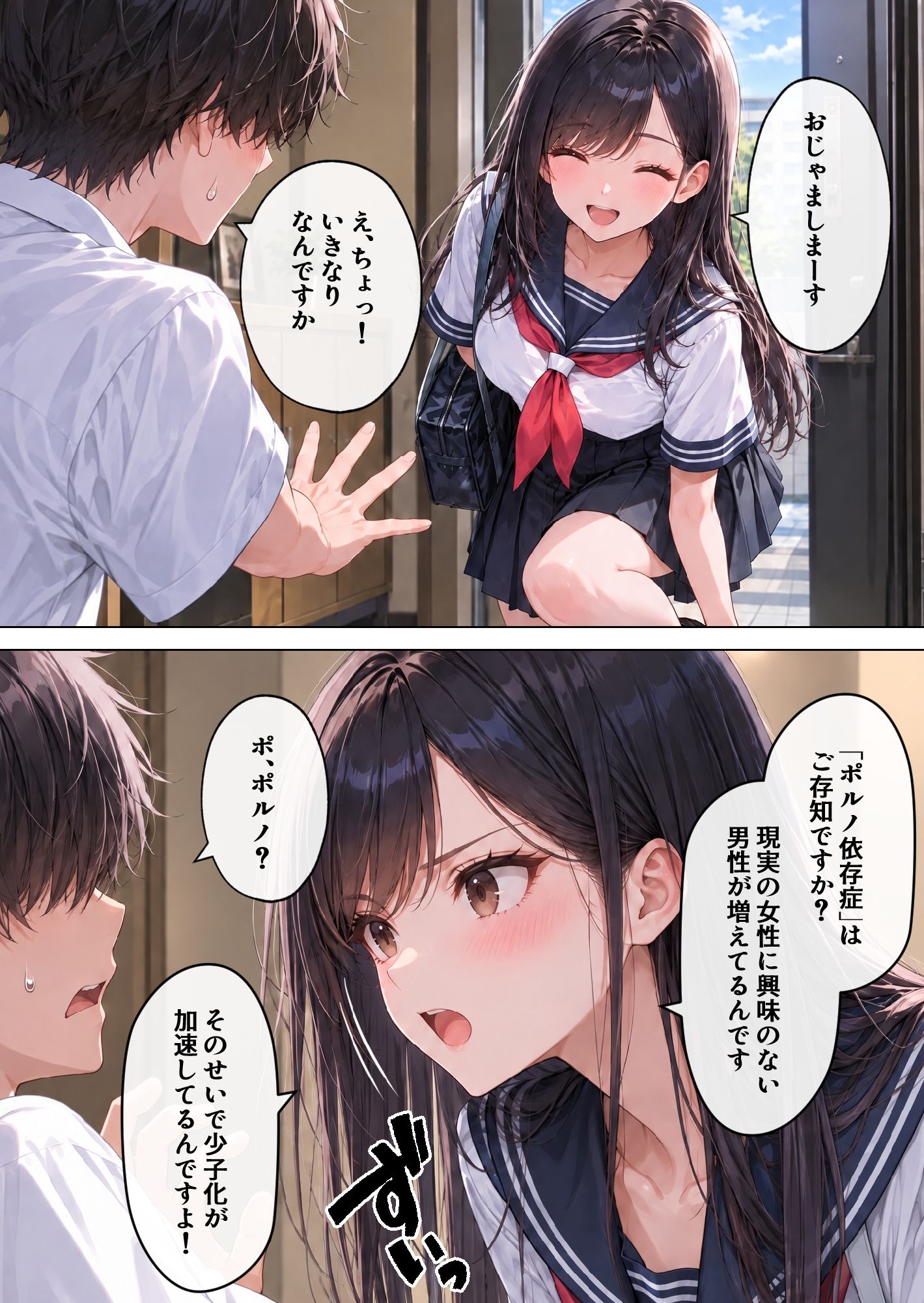 性教育学園X やりまくり！SEXボランティア編3 vol.65【セリフ入有】 サンプル画像3