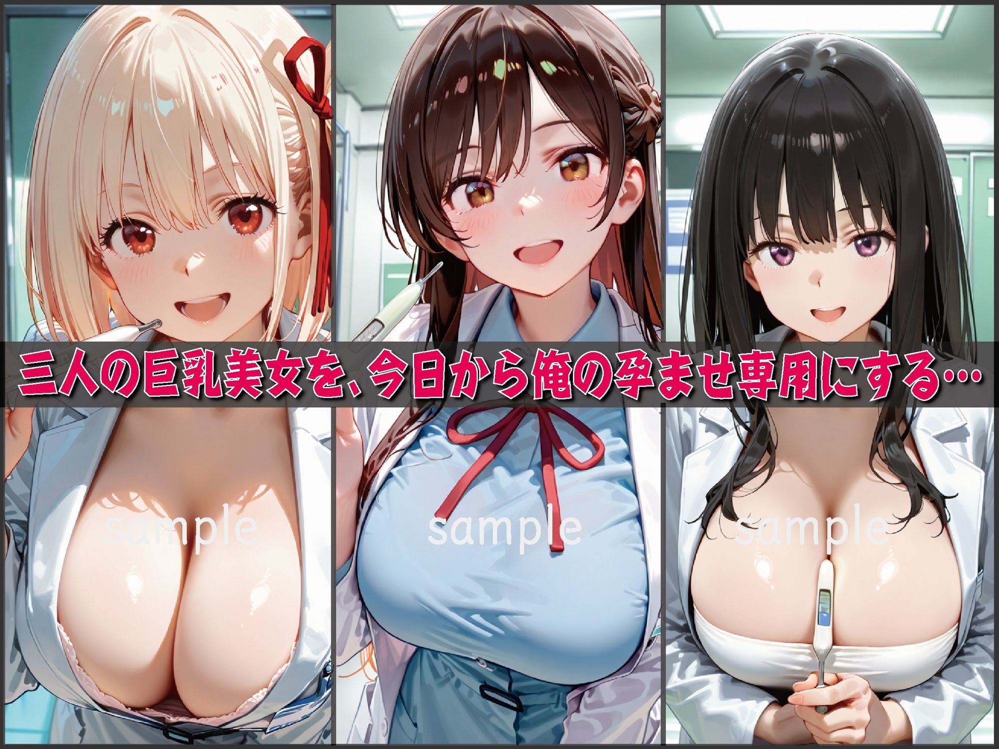 悪戯から始まる美人女医の妊娠調教【豪華CG500枚収録】 サンプル画像3