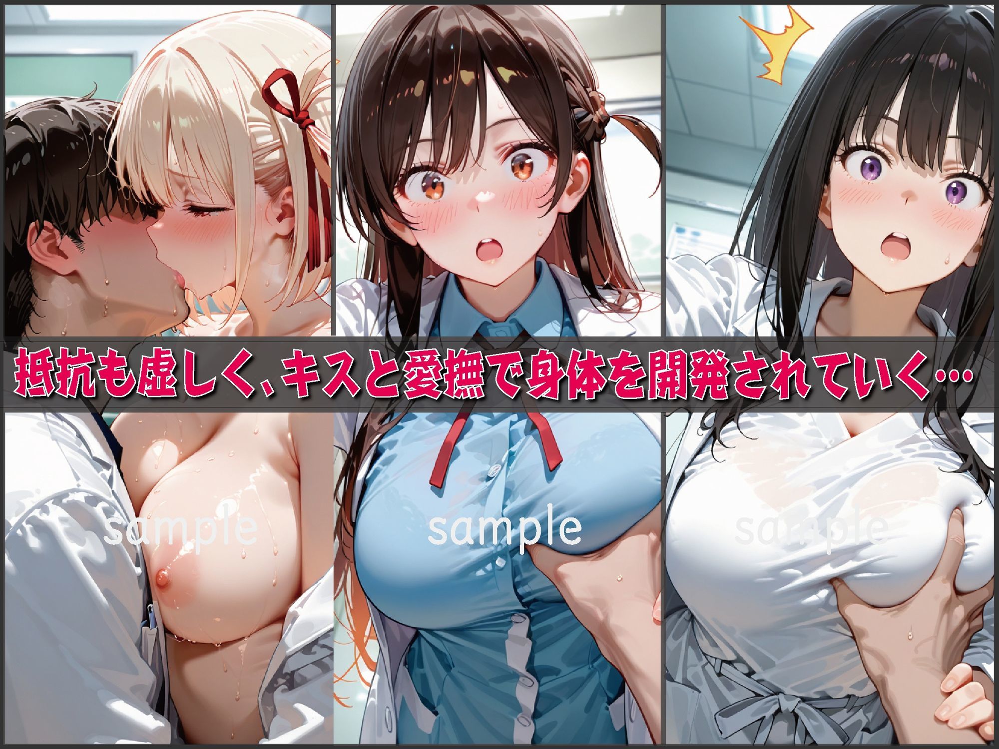 悪戯から始まる美人女医の妊娠調教【豪華CG500枚収録】 サンプル画像4