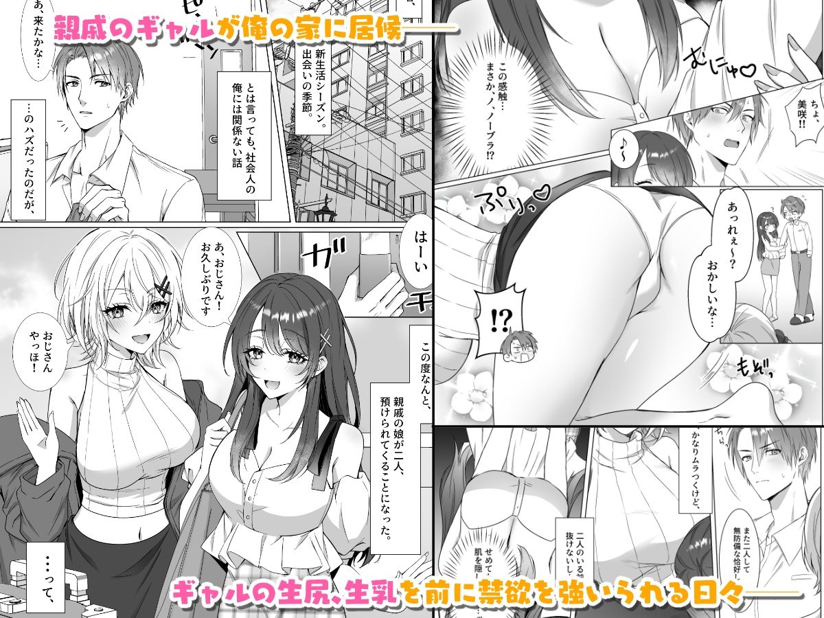 押しかけギャル姉妹が俺のお嫁さんになるまで  同棲開始編 サンプル画像1