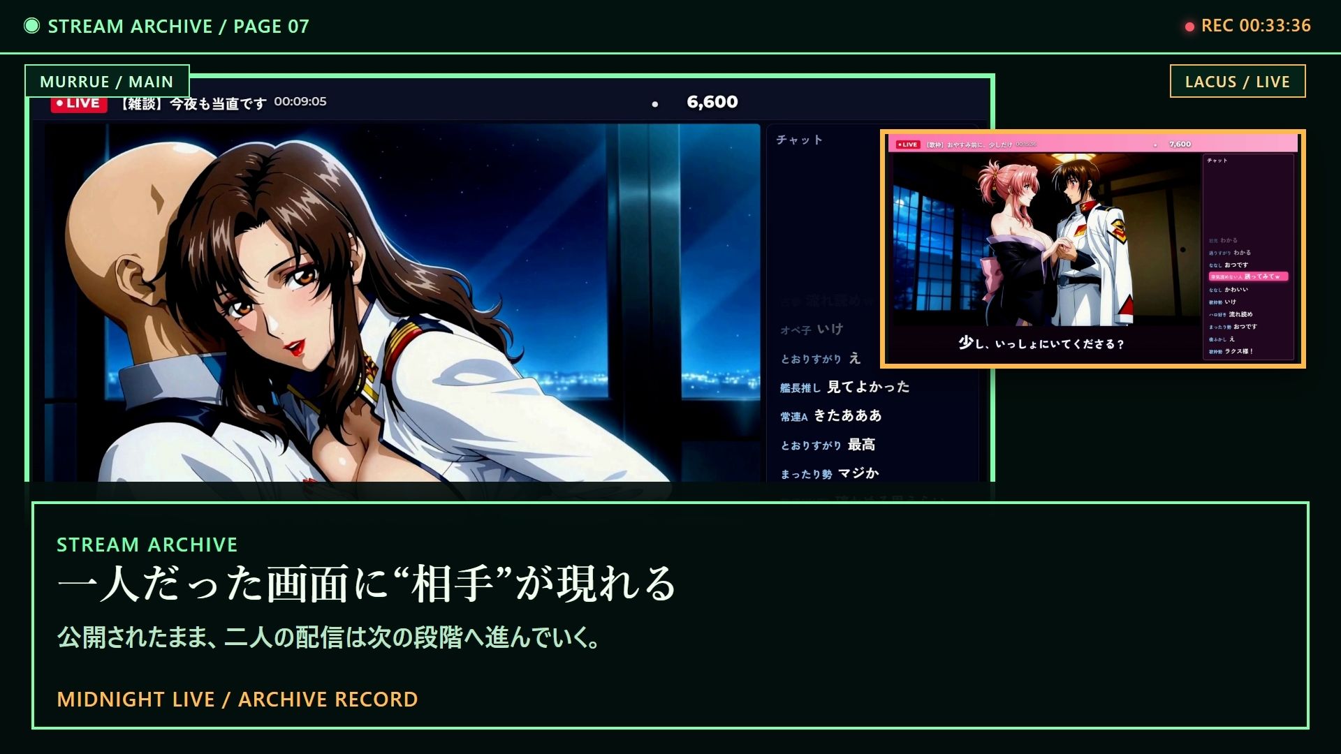 深夜LIVE おやすみ前の歌配信×当直中です【4K60FPS】 サンプル画像7