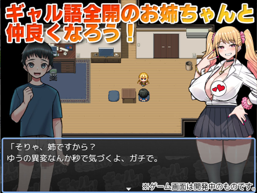 甘々ギャルお姉ちゃんに精通させられてうっかり妊娠さっせちゃった僕 サンプル画像2